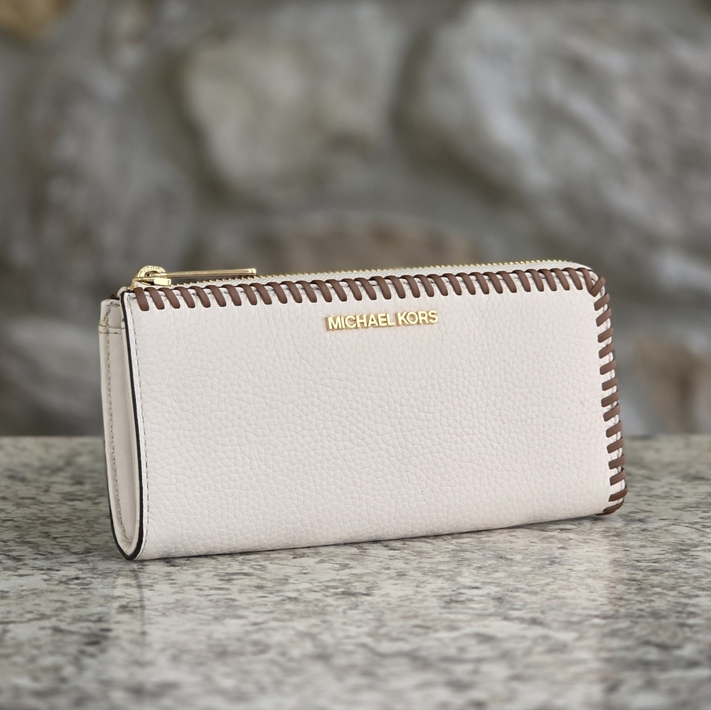 Michael Kors Jet Set Large Whipstitch Wallet